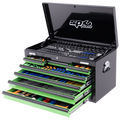 Toolkit 409Pc Metric/Sae - Sumo Series 7 Drawer Black/Green