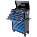 Toolkit 417Pc Metric/Sae - Sumo Series 14 Drawer Black/Blue Foamed
