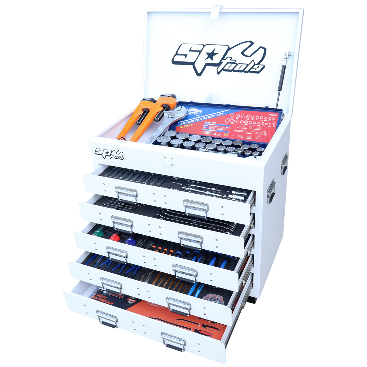 Toolkit 417Pc Metric/Sae - 5 Drawer Truck Box H/D