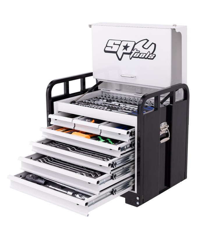 Toolkit 411Pc Metric/SAE - Off-Road Field Service 7 DRawer Black - SP50218