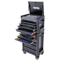 Toolkit 629Pc Metric/Sae - Tech Series 14 Drawer Diamond Black Foamed