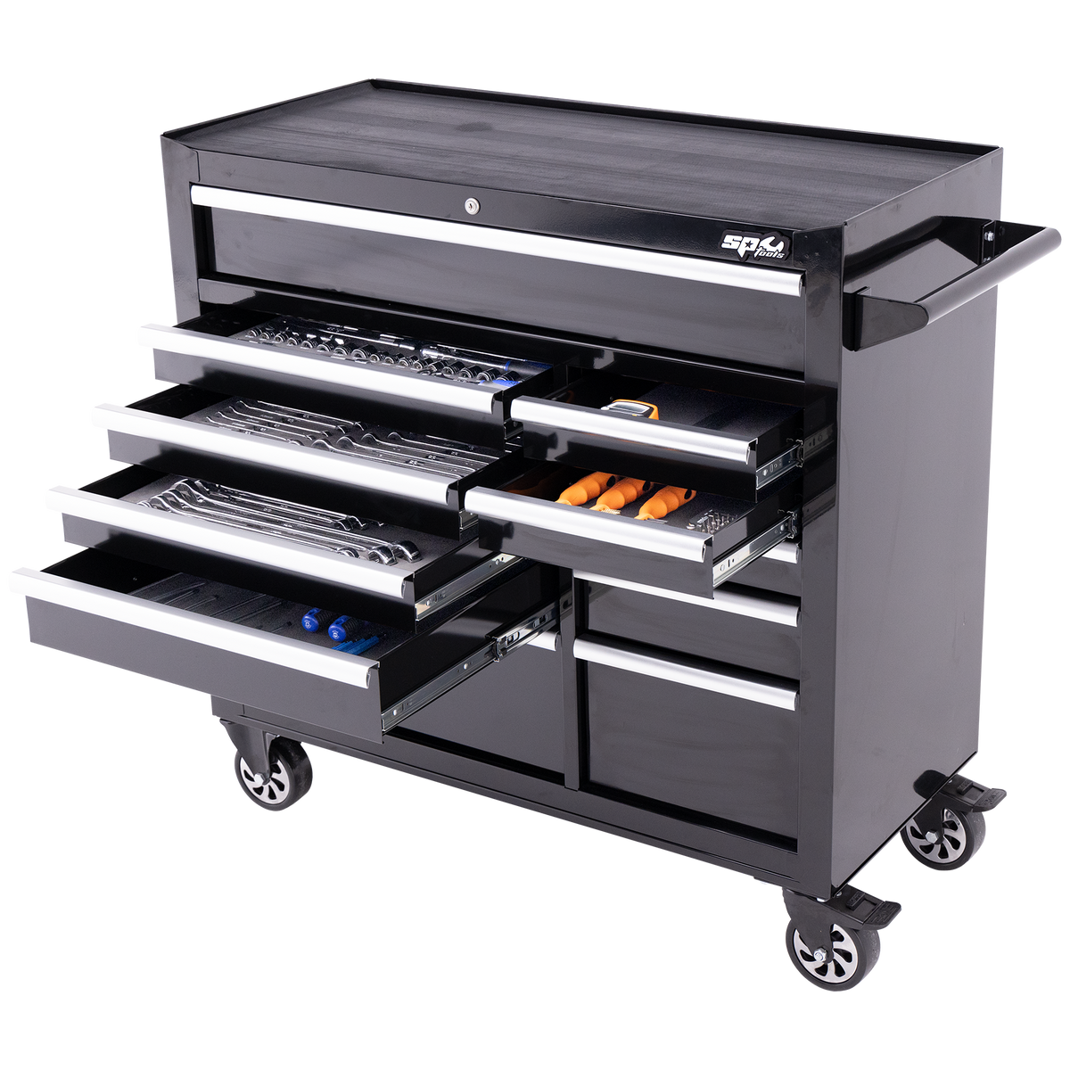 Toolkit 364Pc Metric/Sae - Custom Series Roller Cabinet 11 Drawer Black