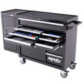 Toolkit 238Pc Metric/Sae - Custom Series Roller Cabinet With Side Cabinet 11 Drawer Black