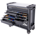 Toolkit 369Pc Metric/Sae - Tech Series Roller Cabinet 13 Drawer Black