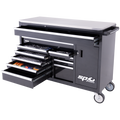 Toolkit 448Pc Metric/Sae - Sumo Series Roller Cabinet With Side Cabinet 12 Drawer Black