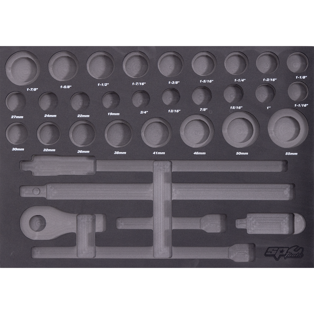 Eva Insert Empty -3/4"Skt & Acc( Suit Sp50000)