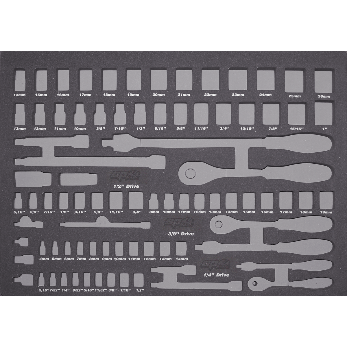 Eva Insert Empty - Sockets & Accessories (Suit Sp50004)