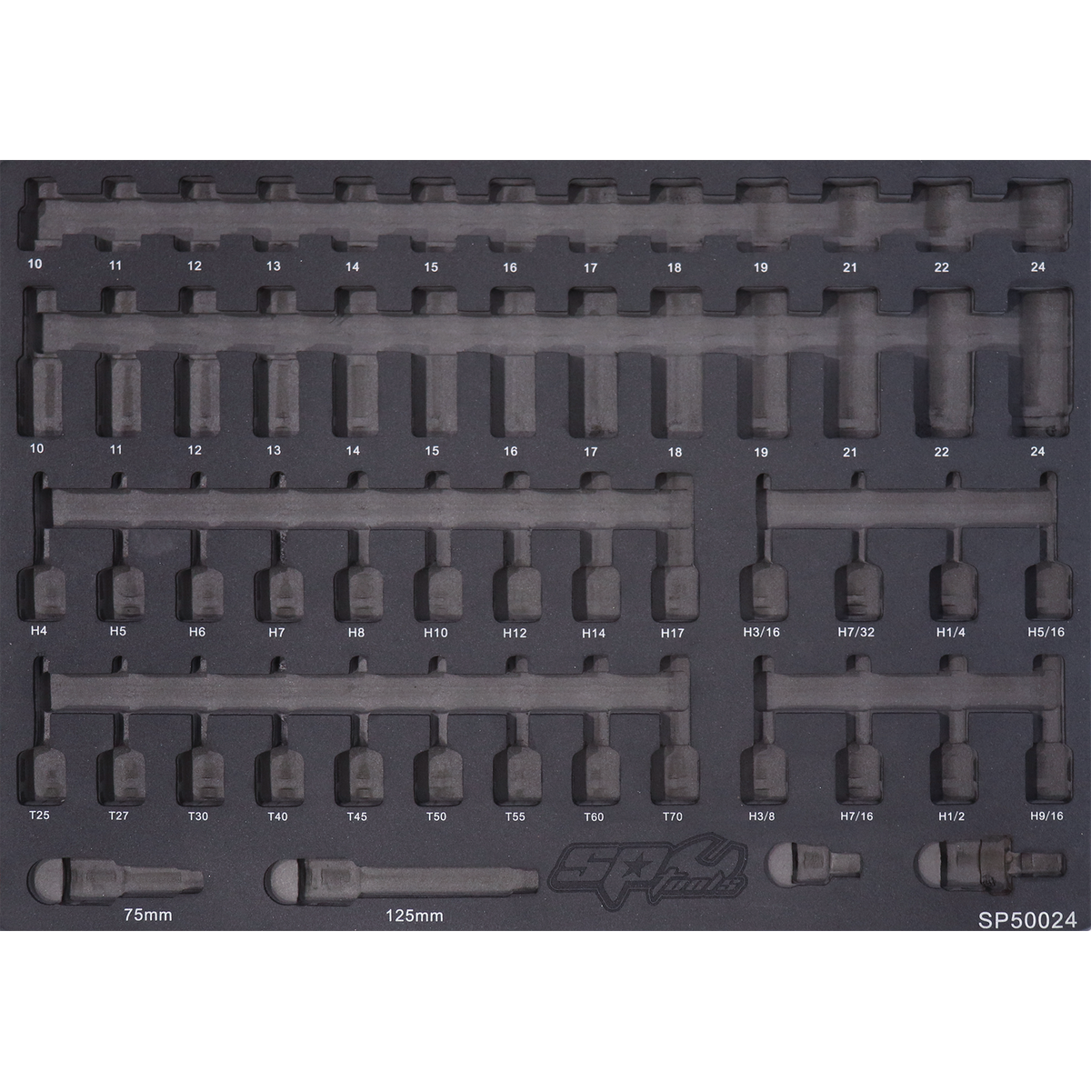 Eva Insert Empty - Sockets & Accessories (Suit Sp50024)