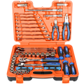 Toolkit 60Pc Metric/Sae - 1/2"Dr 12Pt In X-Case