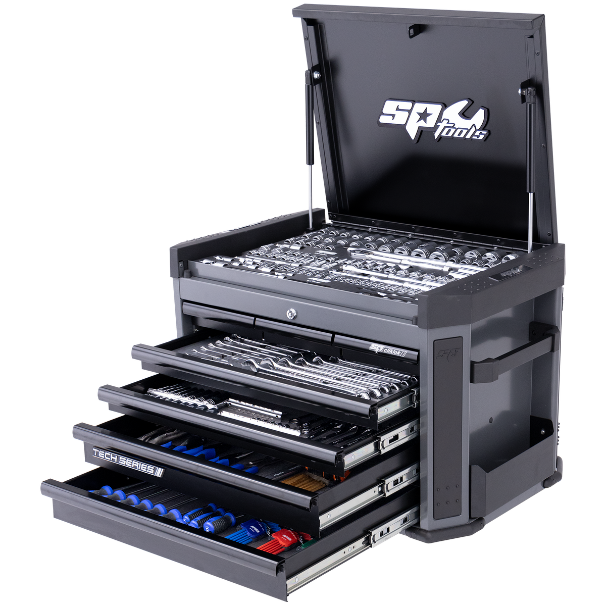 Toolkit 281Pc Metric/Sae - Tech Series 7 Drawer Diamond Black