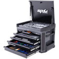 Toolkit 281Pc Metric/Sae - Tech Series 7 Drawer Diamond Black Foamed