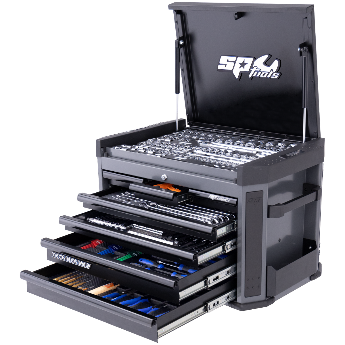 Toolkit 281Pc Metric/Sae - Tech Series 7 Drawer Diamond Black Foamed