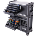 Toolkit 631Pc Metric/Sae - Tech Series 18 Drawer Diamond Black Foamed