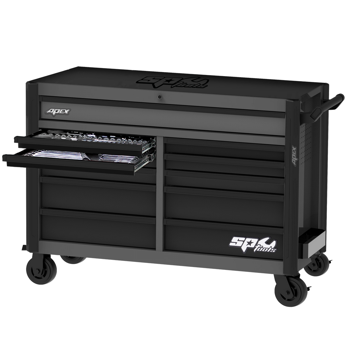 Toolkit 345Pc Metric/Sae - Apex Series Roller Cabinet 11 Drawer Grey