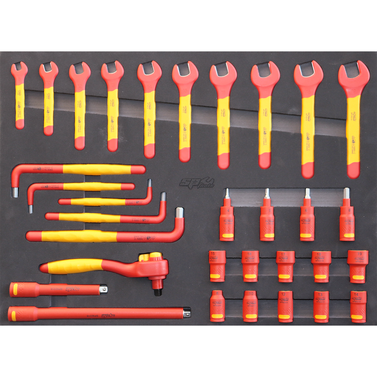 Eva Toolkit 32Pc - Vde Insulated Sockets And Spanners