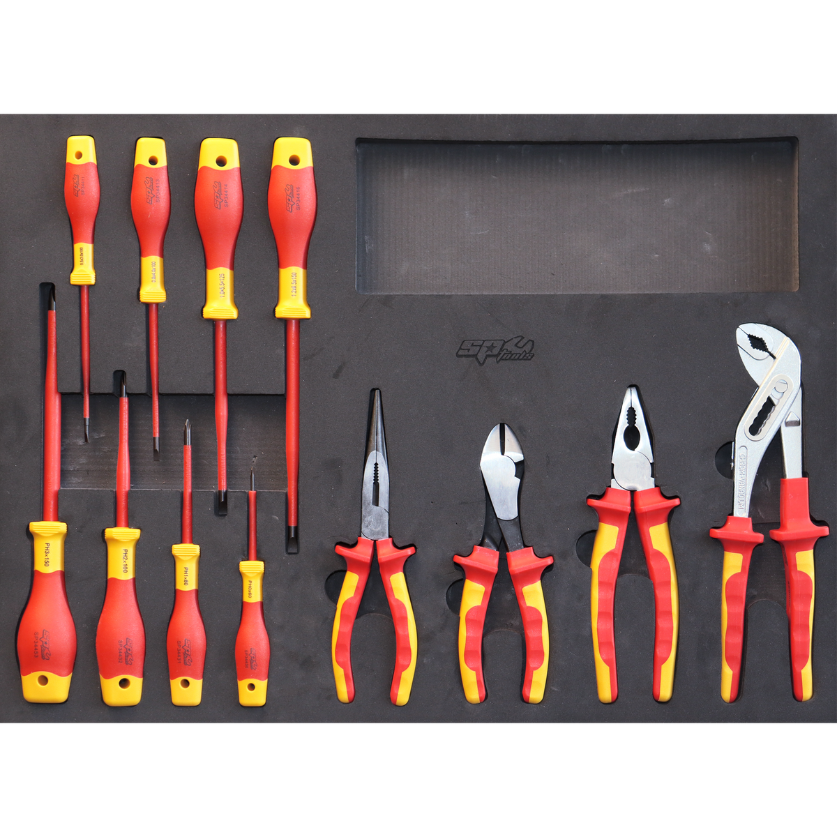 Eva Toolkit 12Pc - Vde Insulated Scewdrivers And Pliers