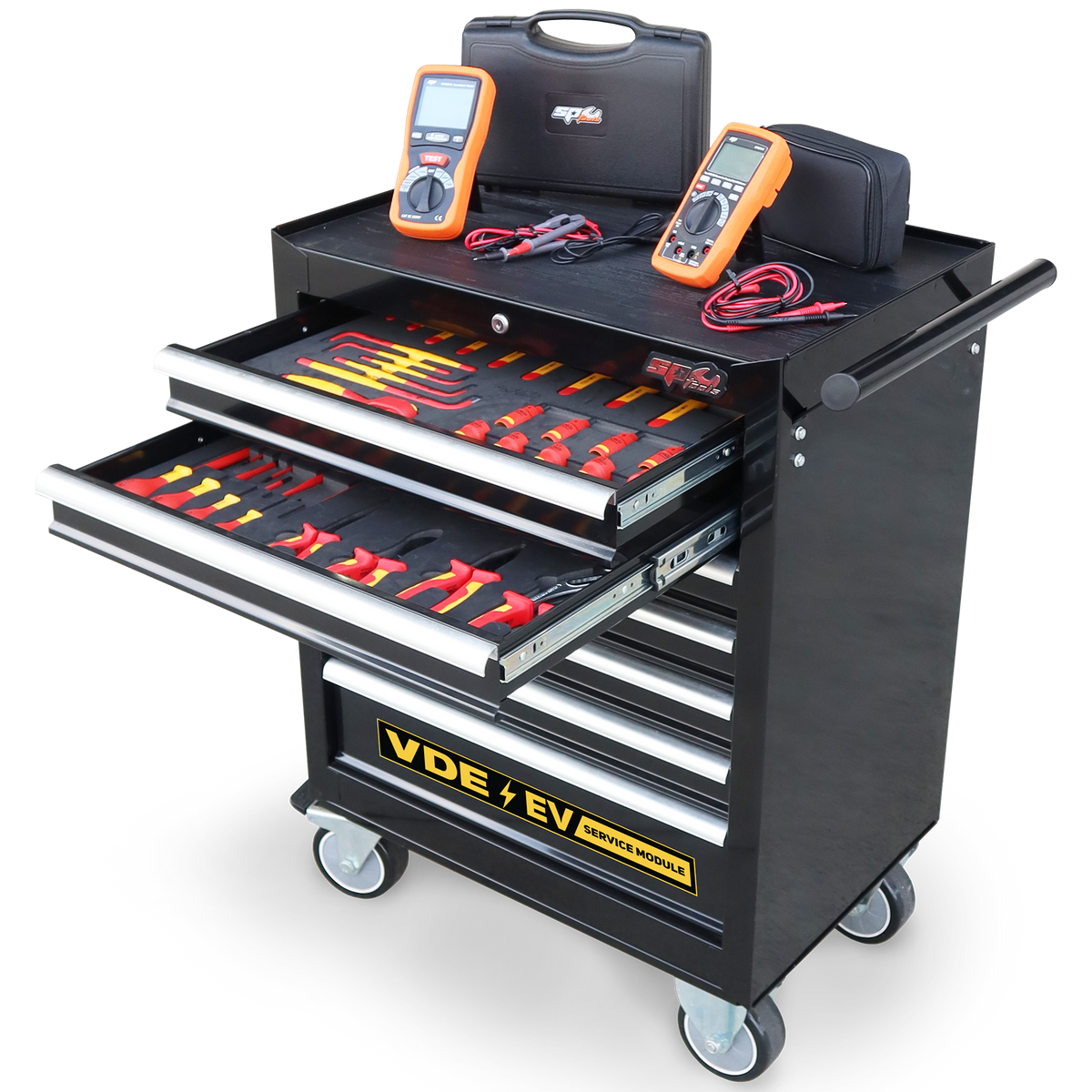 Toolkit - Vde Insulated Electric Vehicle Service Module Rollcap
