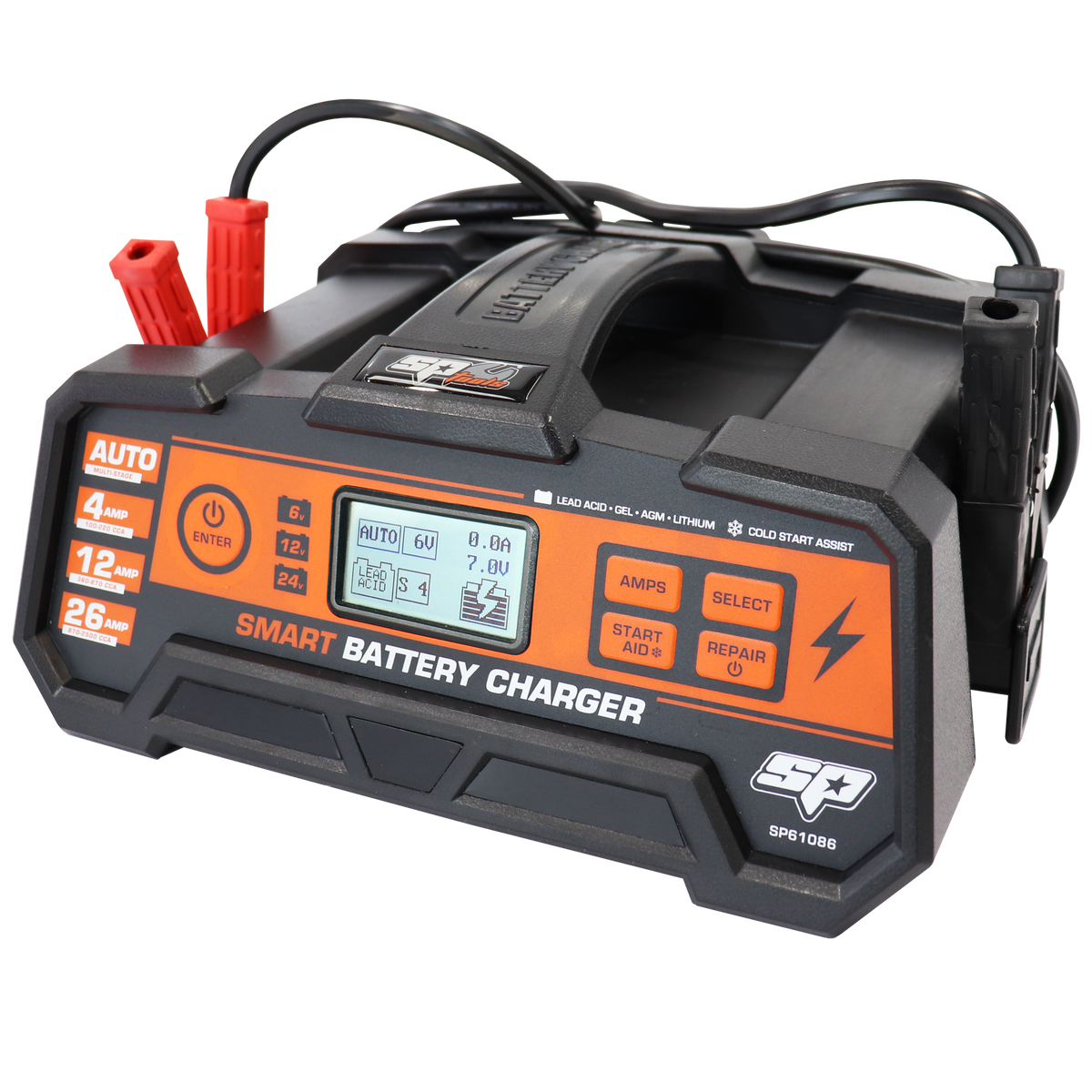 Battery Service - Charger 4,12 & 26 Amp 8 Stage