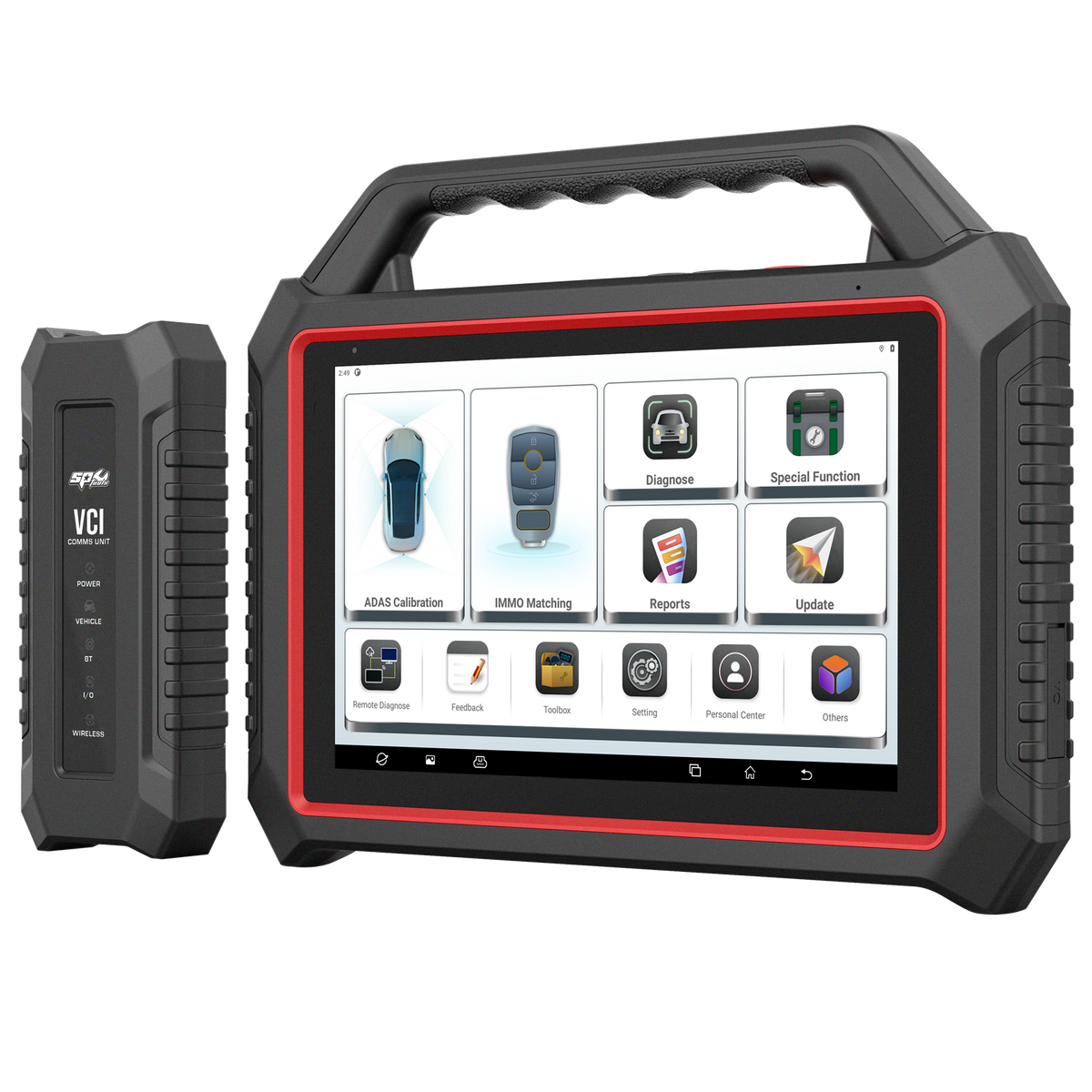 Diagnostic - Smart Tool  Diagnostic Set Inc Tablet, Vci Box, Cables 7 Power Supply