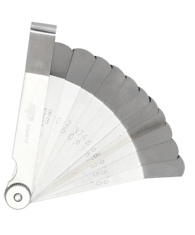 Engine Service - Feeler Gauge 12Pcs Offset Set -4" - SP64036