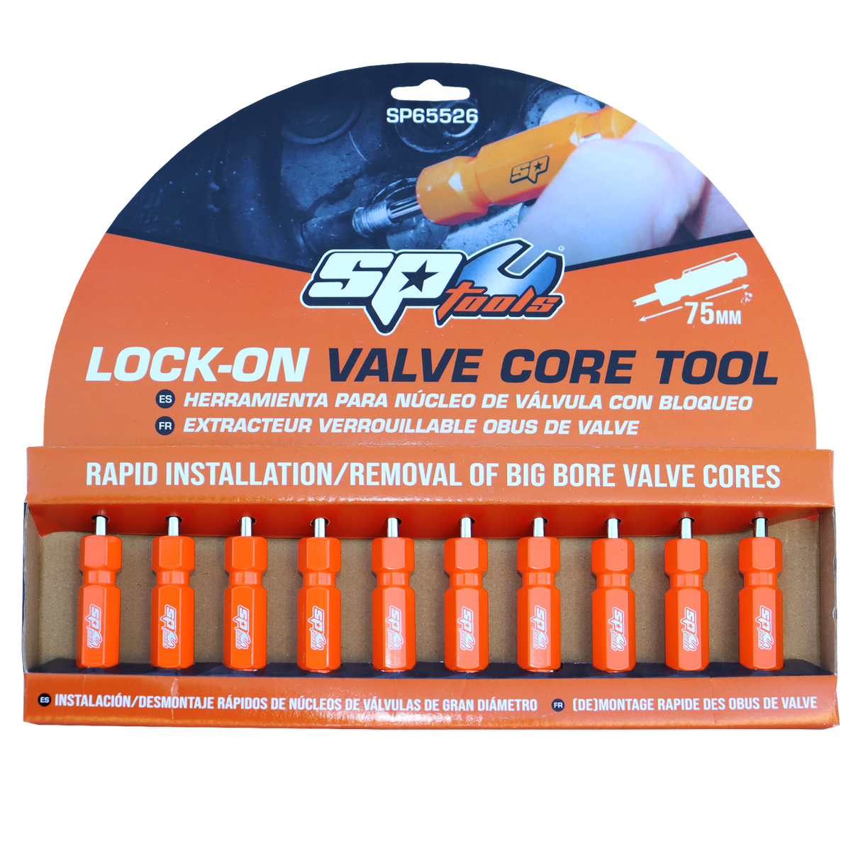 Tyre Service - Valve Core Tool Lock-On (Display)