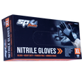 Workshop - Gloves Disposable Nitrile Black - X-Large (Box 100)