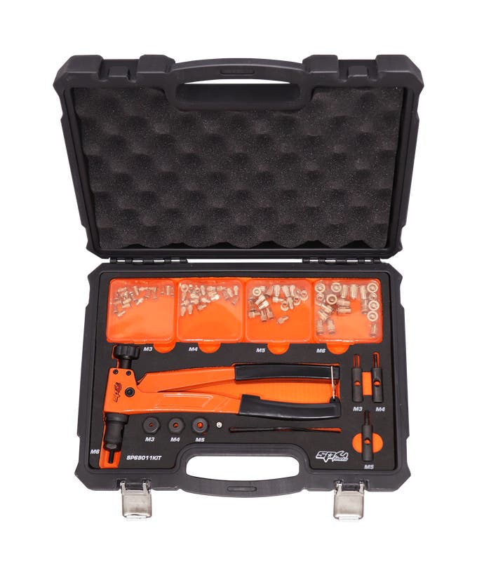 Fastening Tools - Riveter Nut 90Pc Set - Lever Type - SP69011