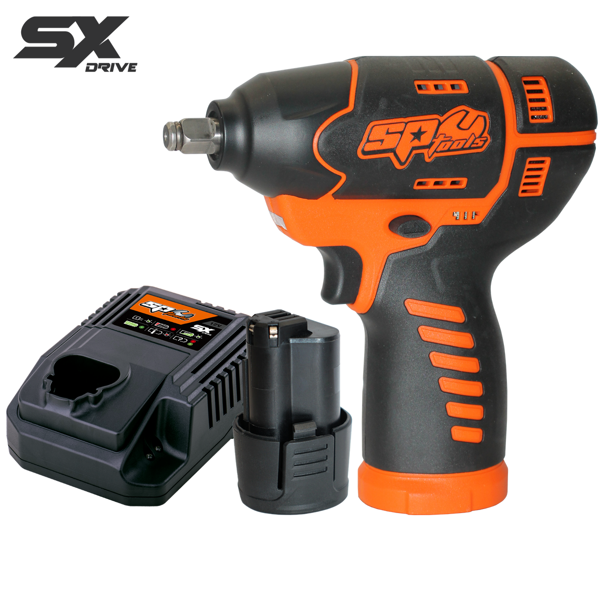 Cordless - 12V 3/8"Dr Impact Wrench Kit - 2.5Ah - Sx Drive