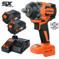 Cordless - 18V 1/2"Dr Impact Wrench Kit - 5.0Ah - Sx Drive