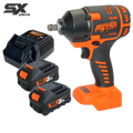 Cordless - 18V 1/2"Dr Brushless Impact Wrench Kit - 5.0Ah X2 - Sx Drive