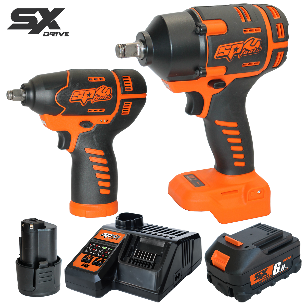 Cordless - 12V/18V Impact Wrench Kit 2Pc