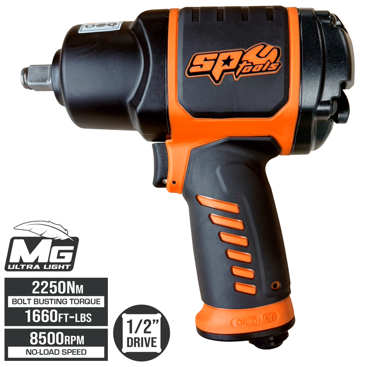 Air Tool - Impact Wrench 1/2"Dr
