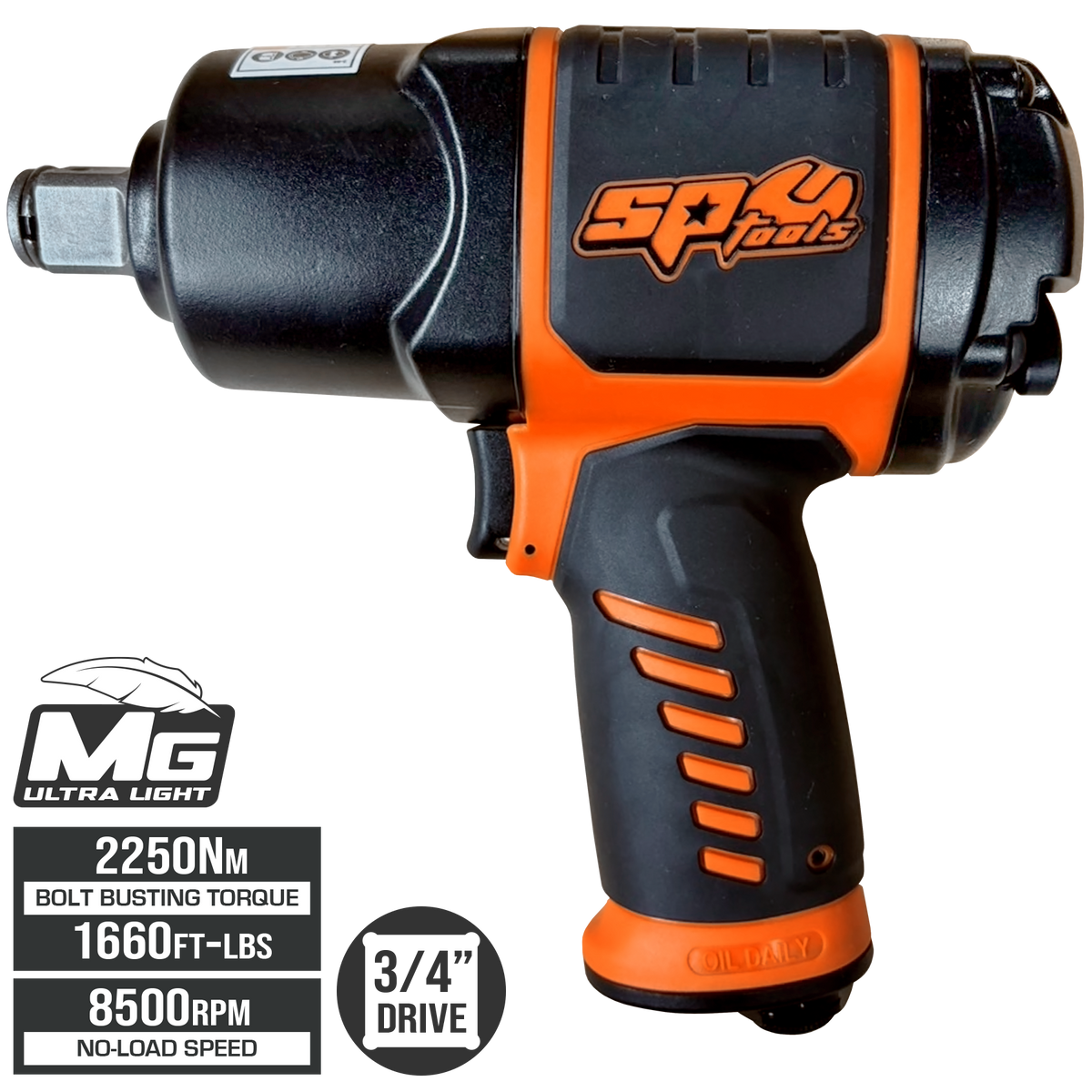 Air Tool - Impact Wrench 3/4"Dr