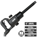 Air Tool - Impact Wrench Composite 1"Dr 6"Anvil