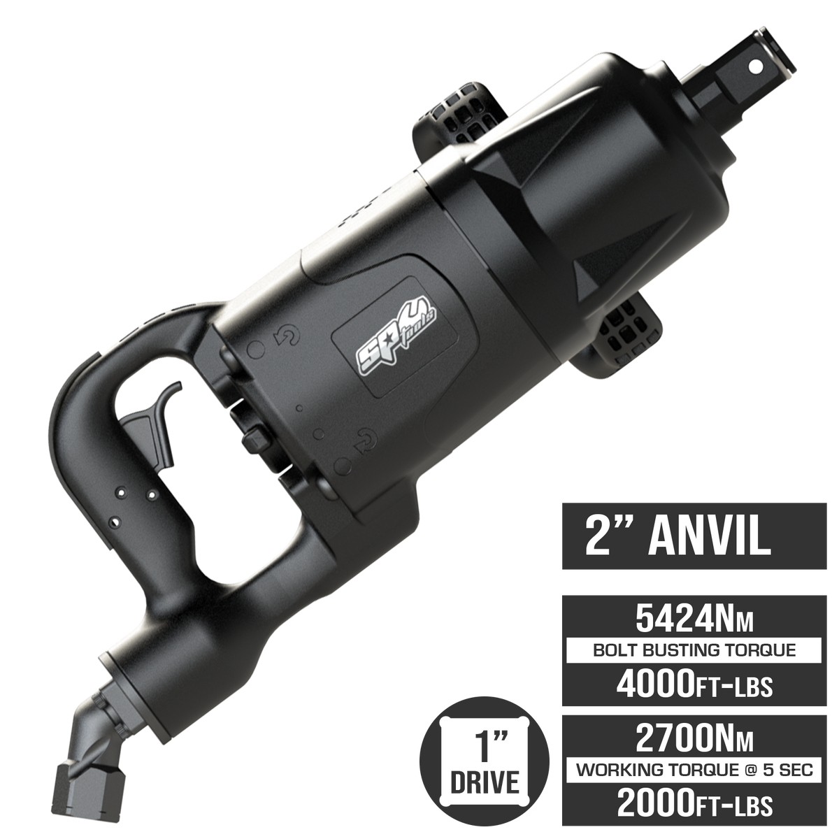 Air Tool - Impact Wrench Composite 1"Dr 2"Anvil