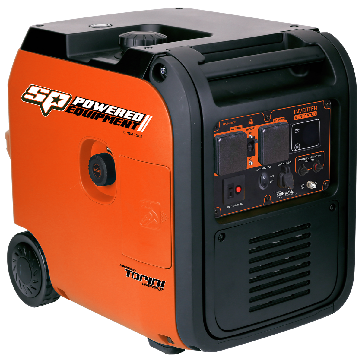 GENERATOR - 4800W INVERTER - SP Tools SPGI4800E