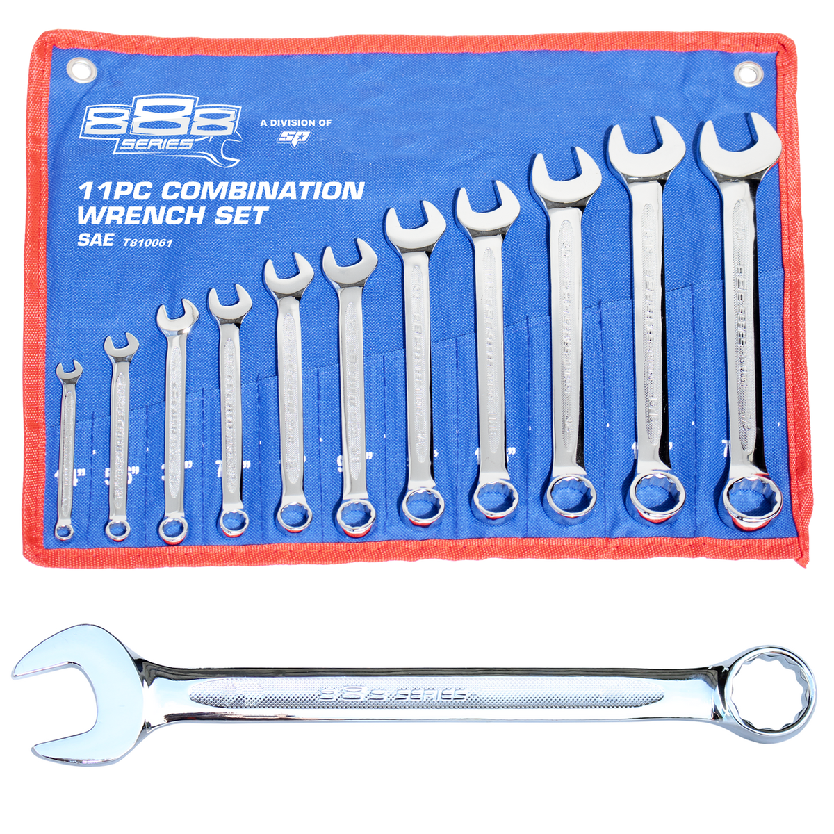 SPANNER SET - ROE SAE 11PC - SP Tools T810061