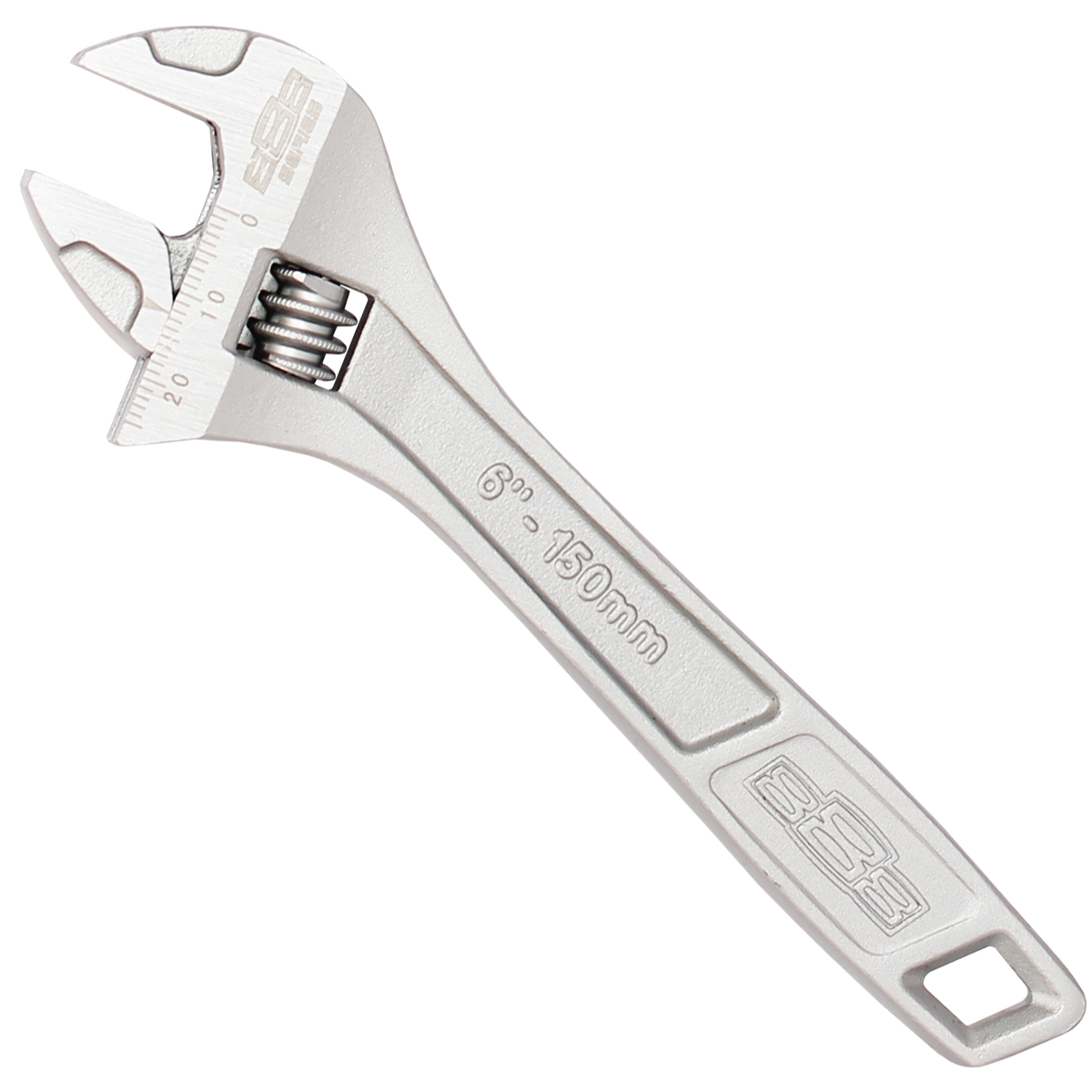 ADJUSTABLE WRENCH 150MM CHROME - SP Tools T818015