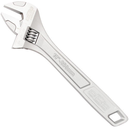 ADJUSTABLE WRENCH 250MM CHROME - SP Tools T818025