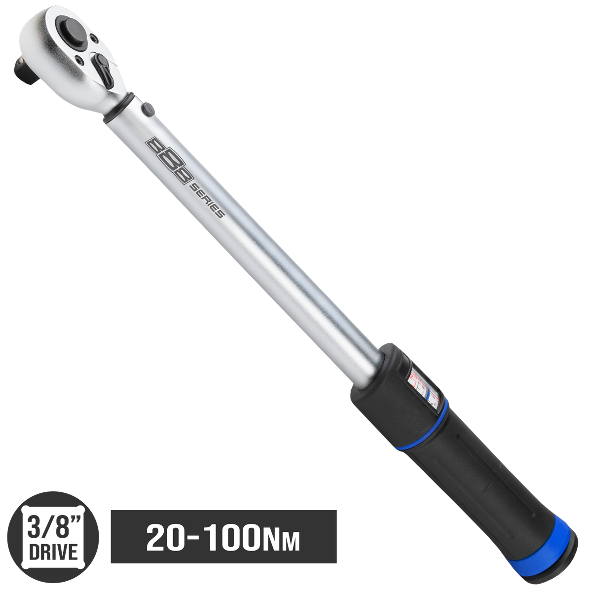 MEASURING - TORQUE WRENCH 3/8"DR 20-100NM - SP Tools T835261