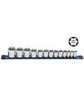 XTREME GRIP SOCKET 1/2"DR 13PC METRIC  10-24MM