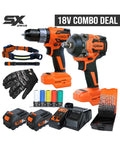 CORDLESS - 18V WORKSHOP STARTER KIT