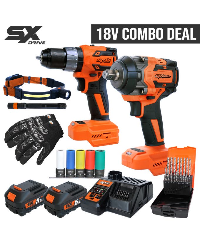 CORDLESS - 18V WORKSHOP STARTER KIT
